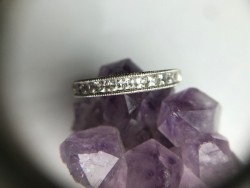 fixer special half eternity 925 wedding band