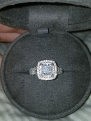 Vera Wang LOVE 2-1/4 Carat tw Diamond 14K White Go