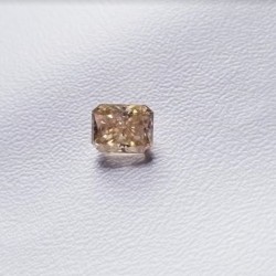 Loose Golden Yellow 0.96ct Light Yellow Moissanite