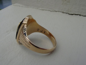 1956年 USA vintage college ring 10K 【一部予約！】 cjd.ma