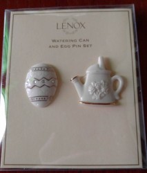 24K Ivory China Pin Set