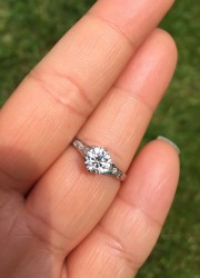 Diamond Platinum ring