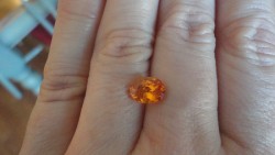 2.33ct Mandarin Orange Spessartite Garnet, Namibia